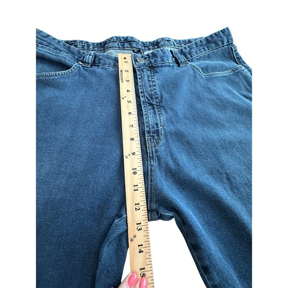 ERMENEGILDO ZEGNA Jeans Mens 42X30 Straight Leg Blue Denim Preppy Casual #MN15-5 - Picture 11 of 13